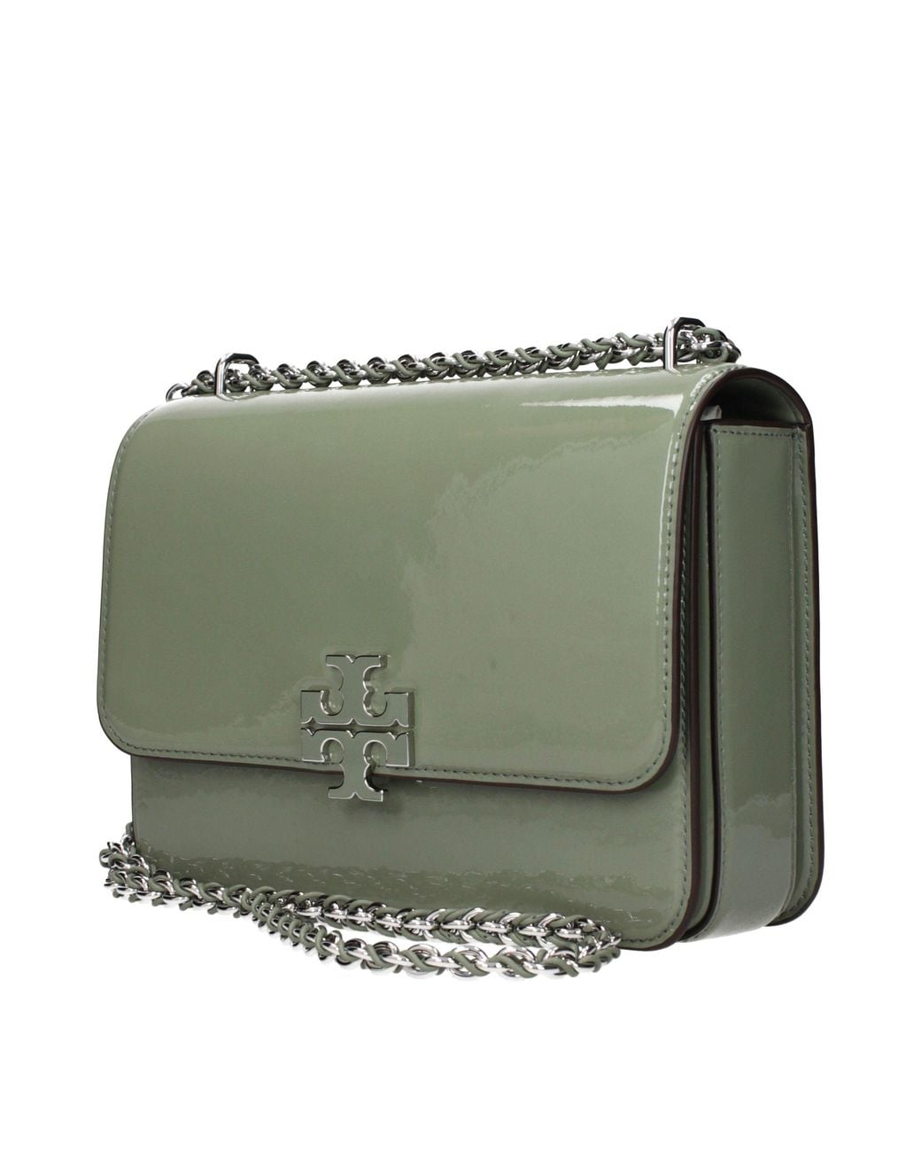 Tory Burch Green Leather Shoulder Bag