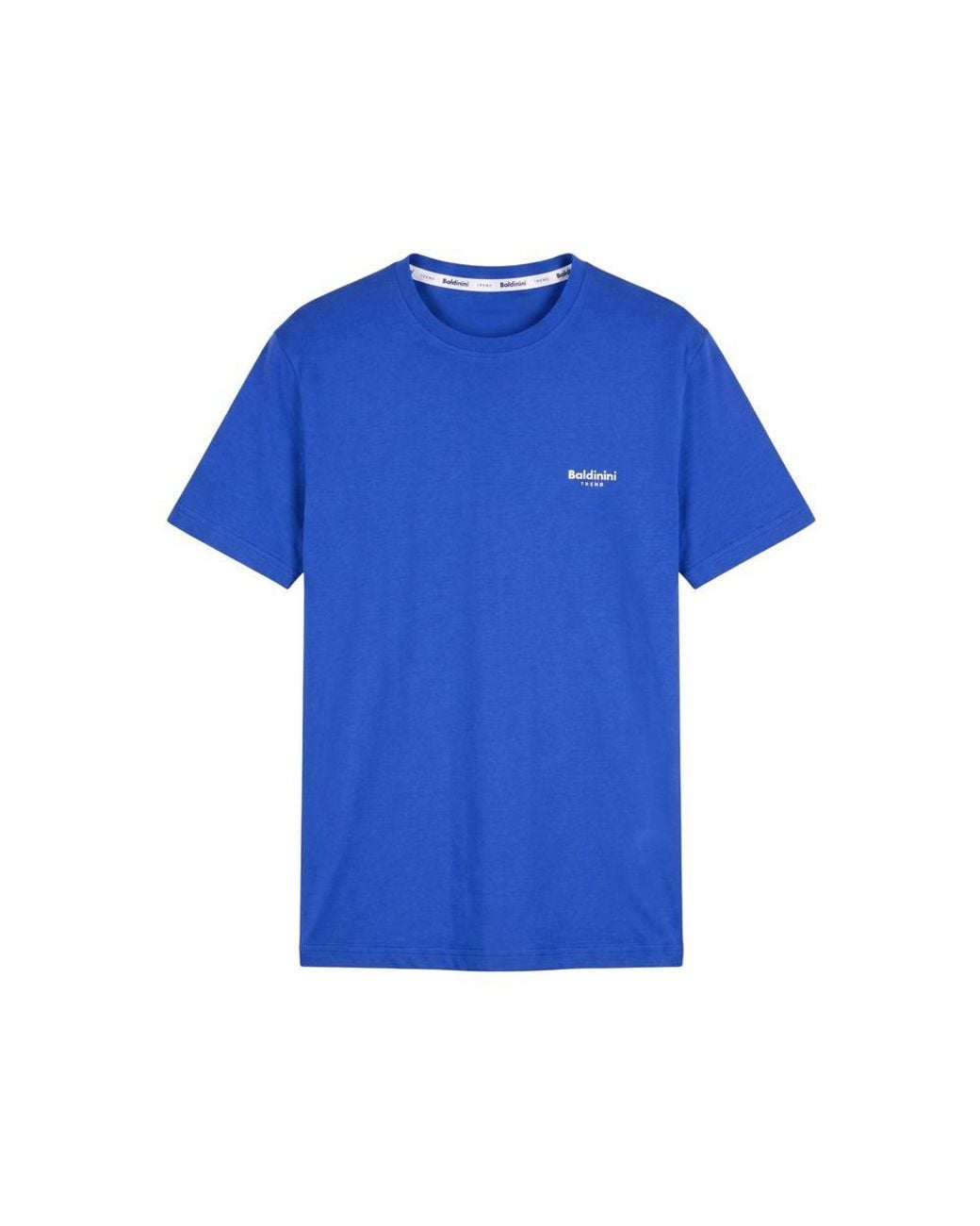 Baldinini Blue Cotton Men T for men