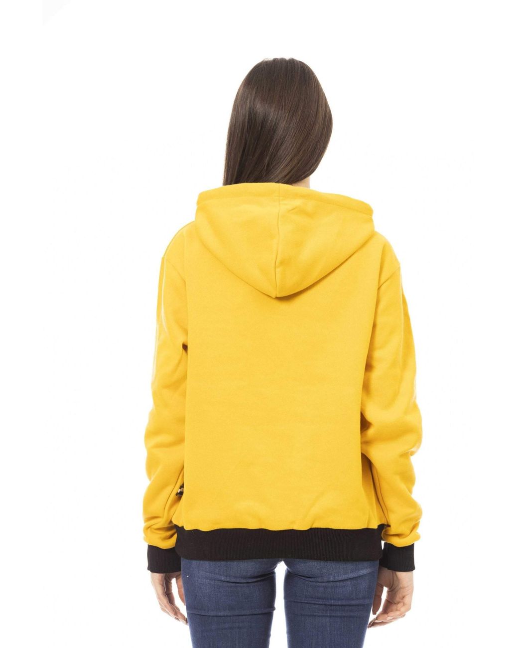 Baldinini Yellow Cotton Sweater