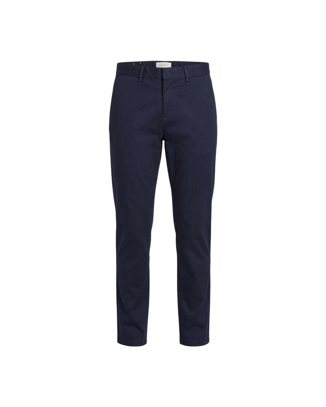 Gant Blue Cotton Skinny Pants for men