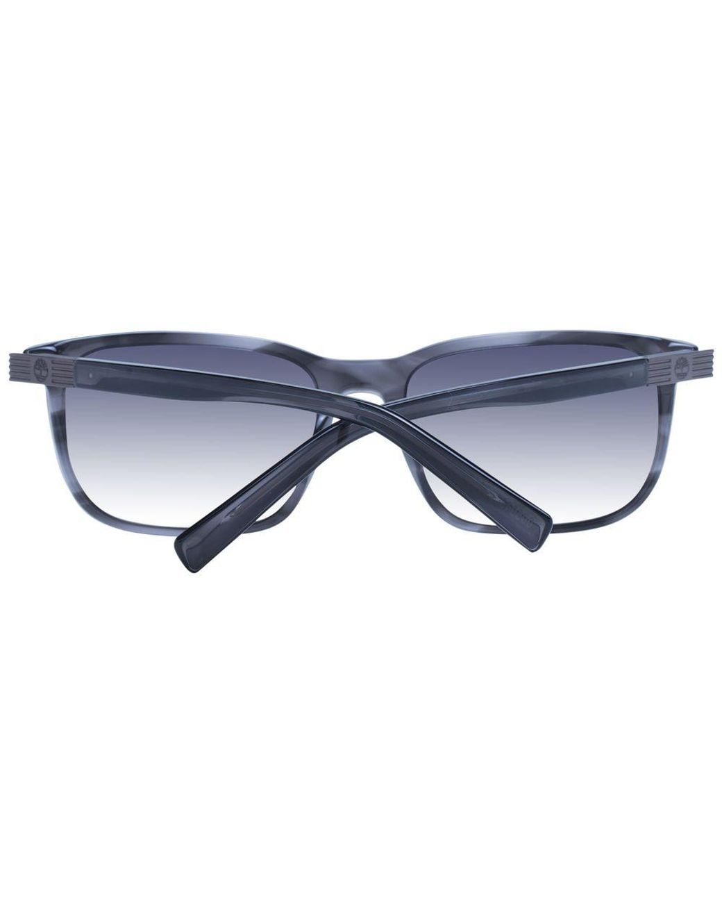 Timberland Blue Gray Acetate Sunglasses for men