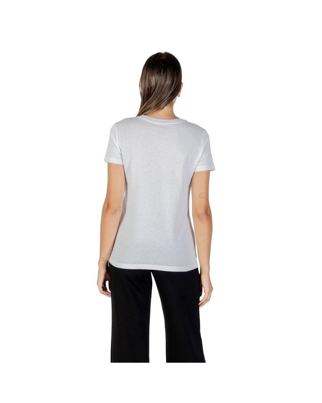 ARMANI EXCHANGE Blue Cotton T-Shirt