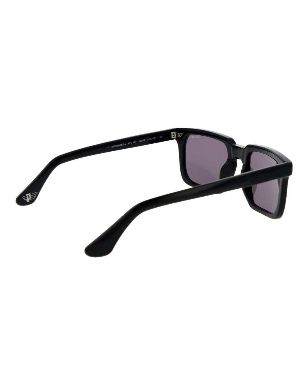 Police Black Cellulose Acetate Sunglasses for men