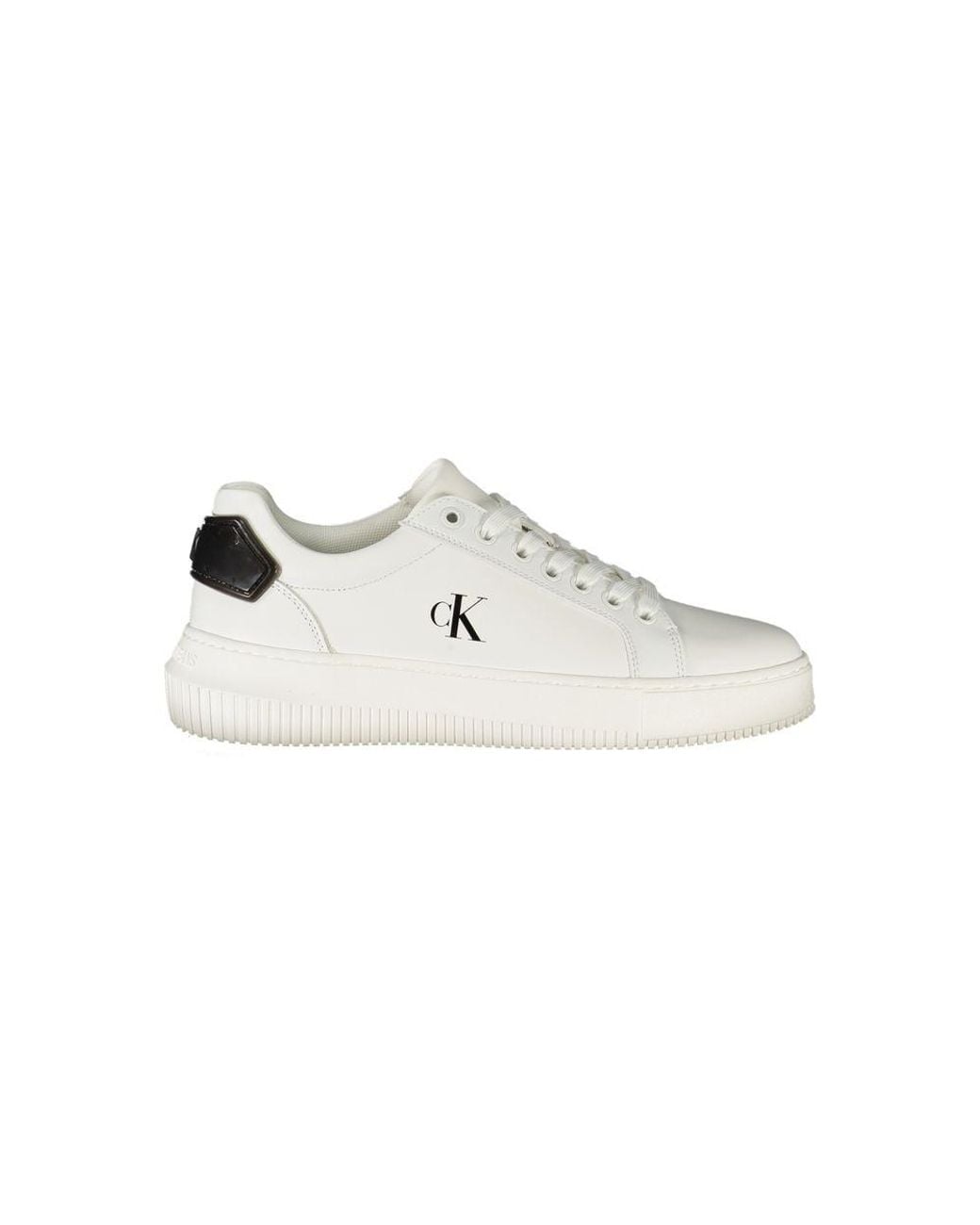 Calvin Klein White Logo Detail Sneakers