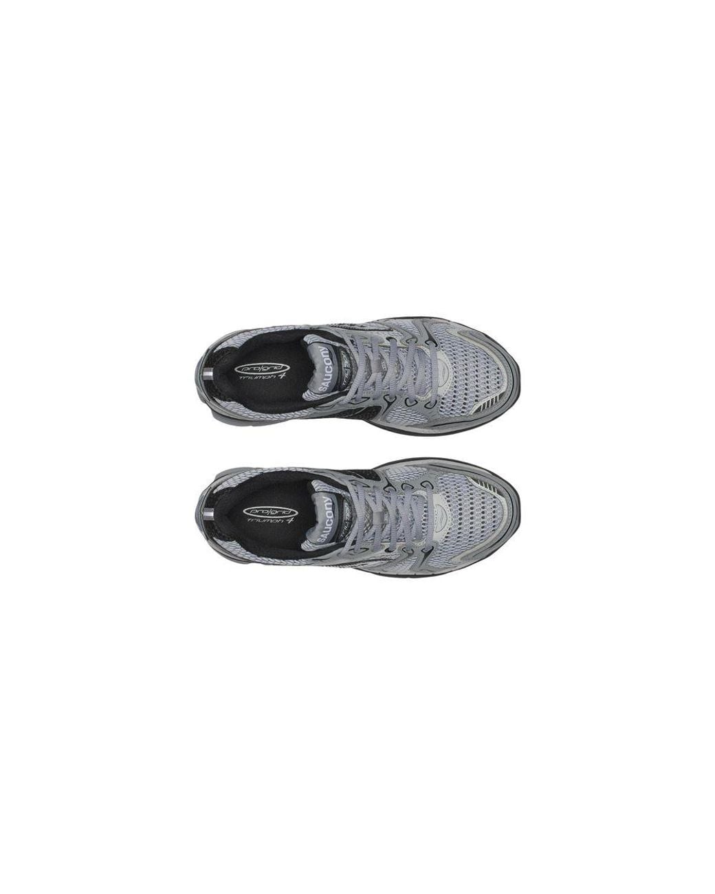 Saucony Gray Synthetic Athletic Sneakers for men