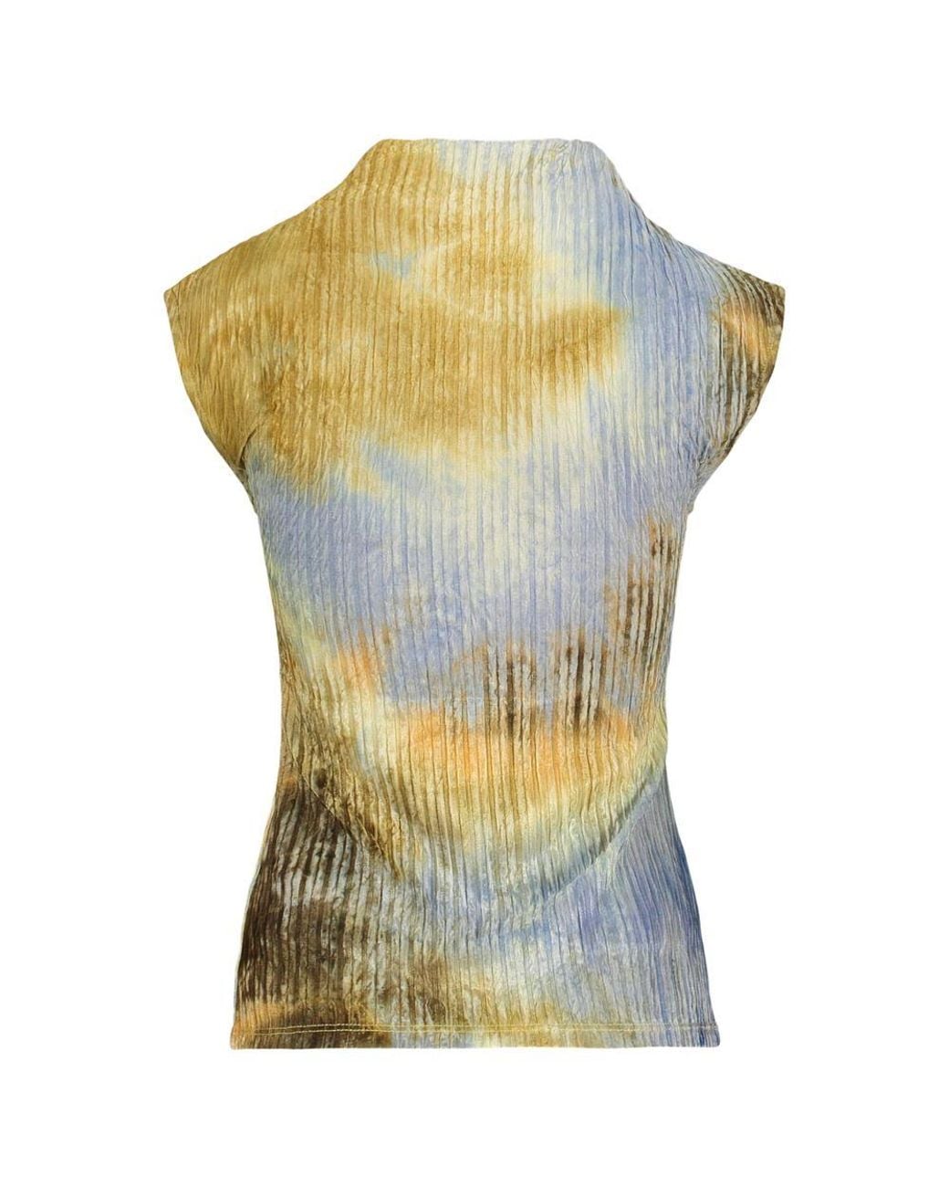 Desigual Green Polyester Tank Top