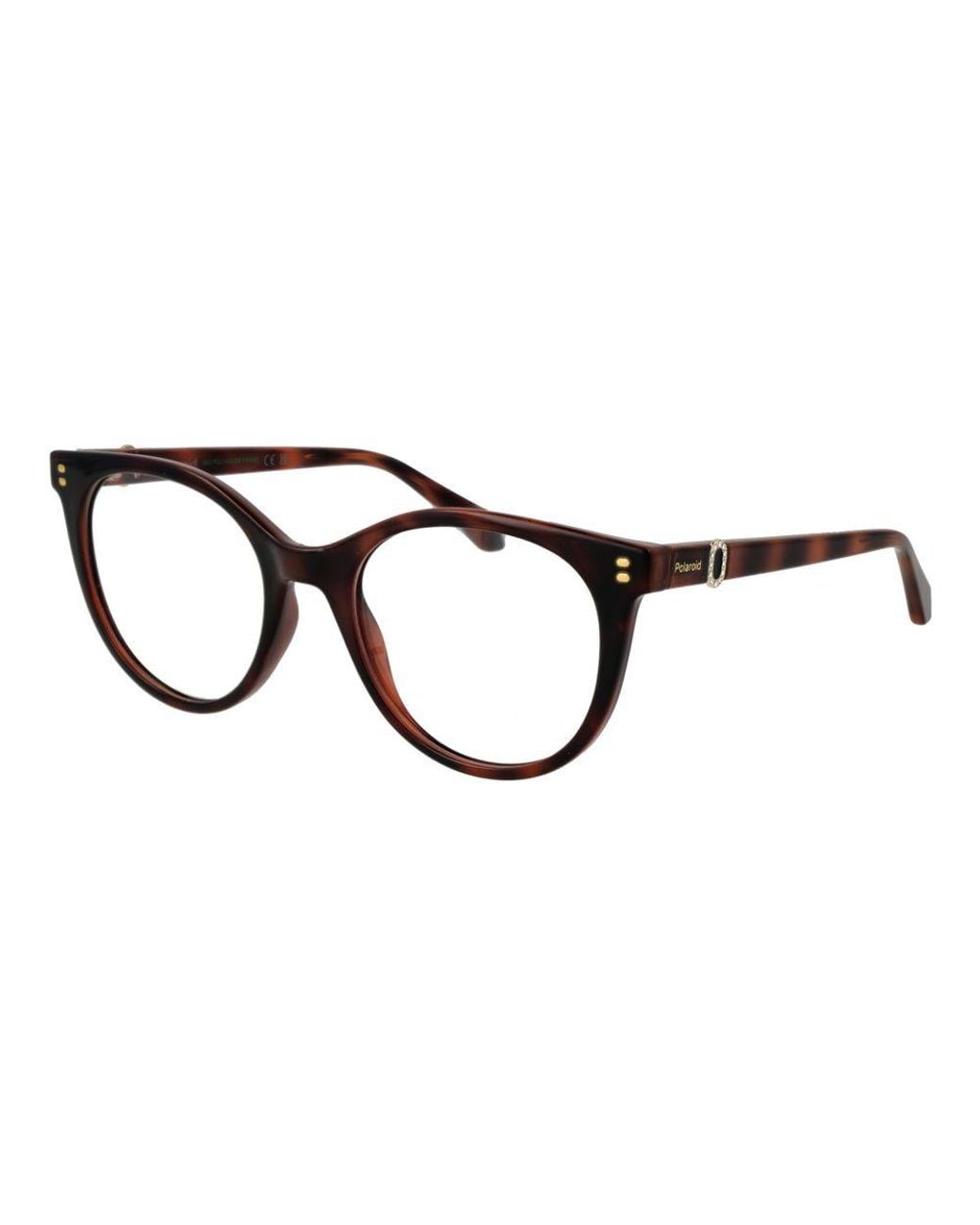 Polaroid Black Brown Polyamide Glasses (frames)