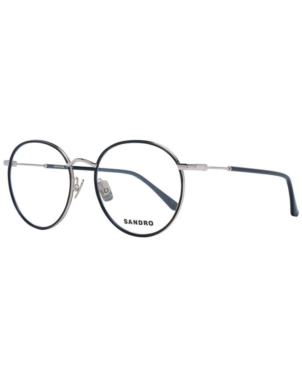 Sandro Metallic Black Metal Glasses (frames)