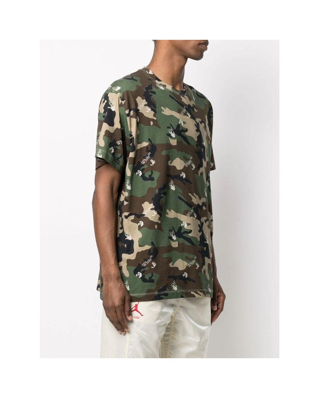 Off white 2025 military t shirt