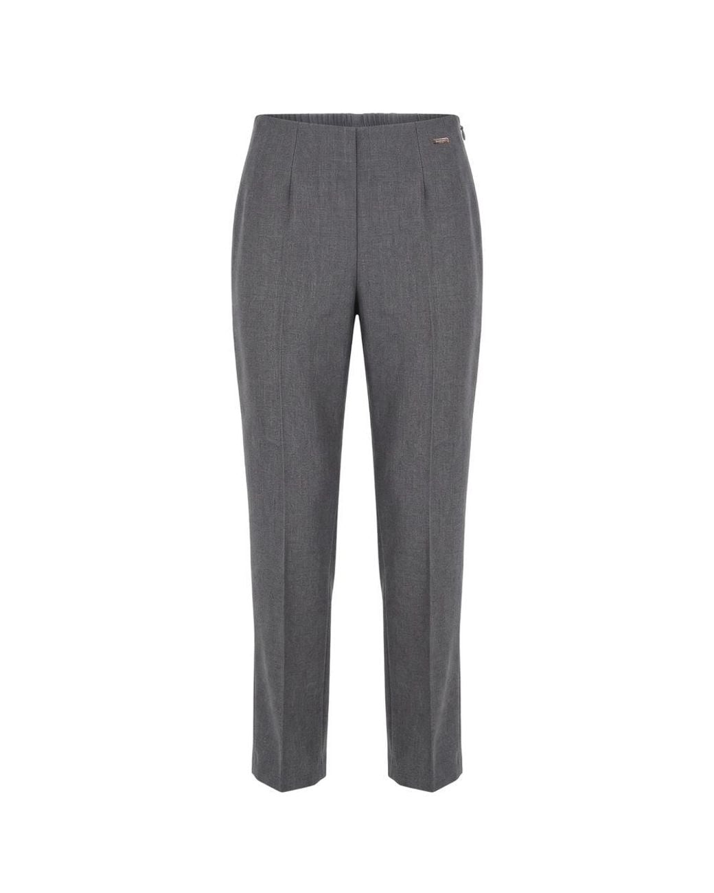 Baldinini Gray Grey Viscose Pant