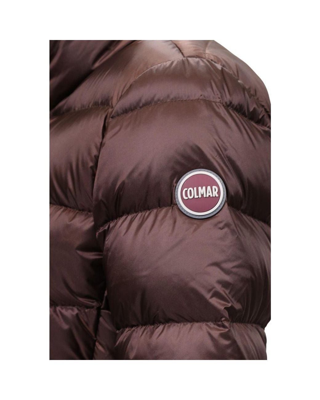 Colmar Brown Polyamide Full-Length Jacket