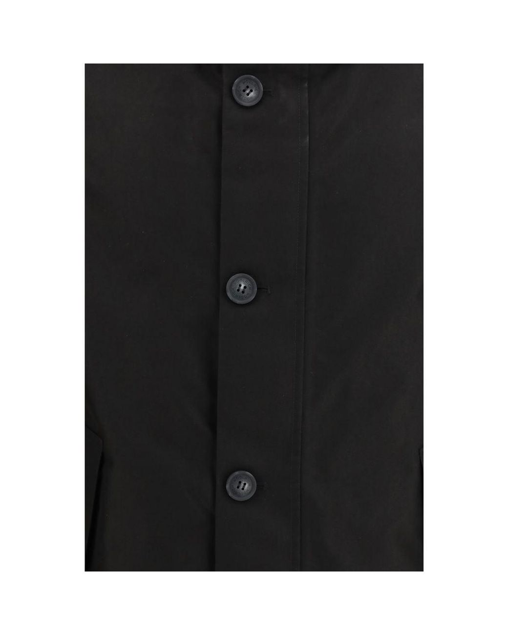 Woolrich Black Goose Down Parka for men