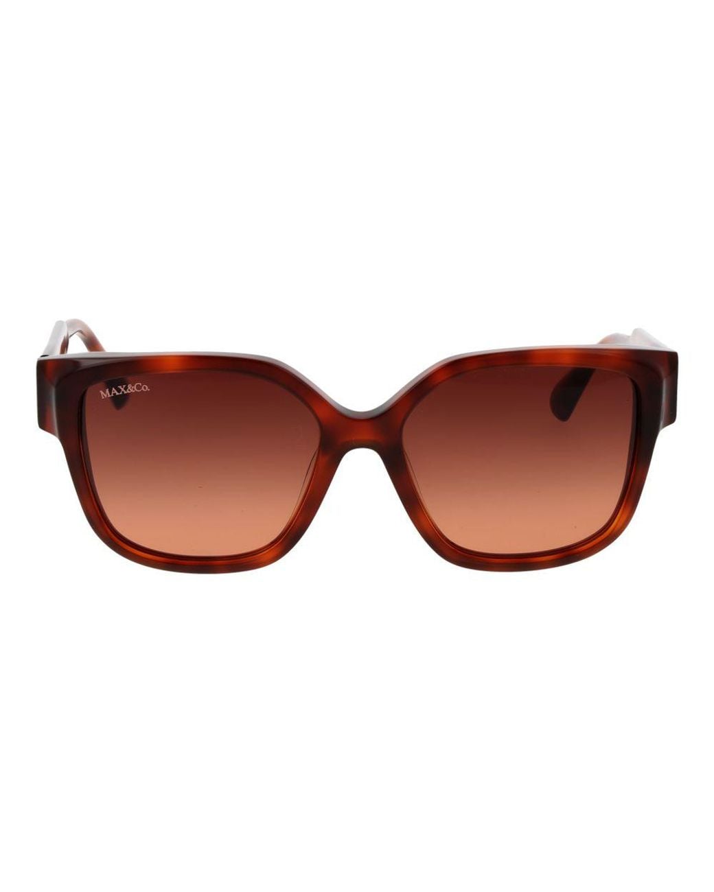MAX&Co. Brown Plastic Sunglasses
