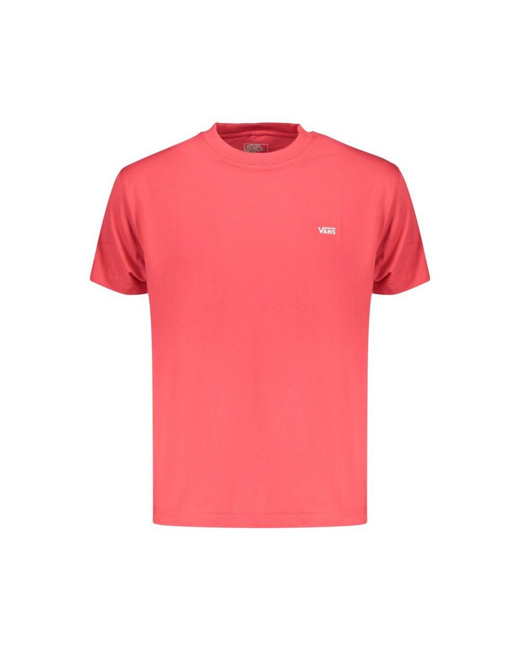 Vans Pink Rosso Cotton Men T for men