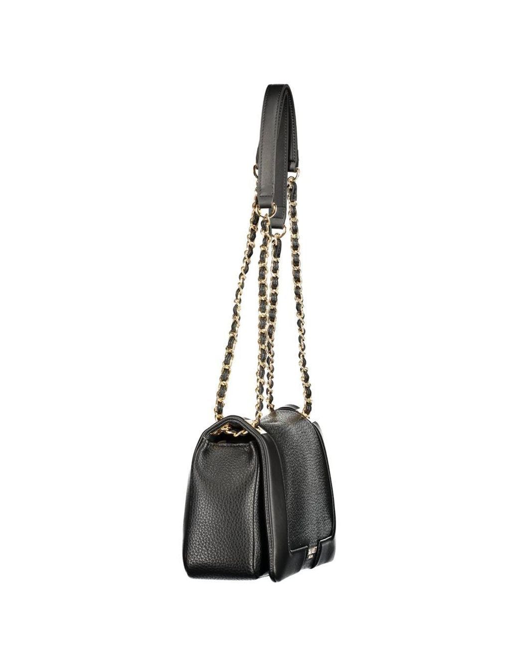 Twinset Black Twinset Polyurethane Bag