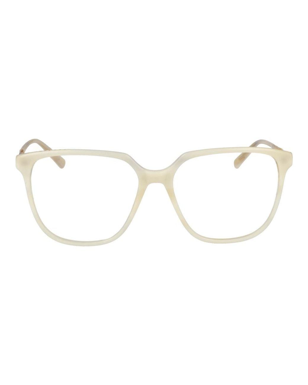Sandro Metallic White Acetate Glasses (frames)