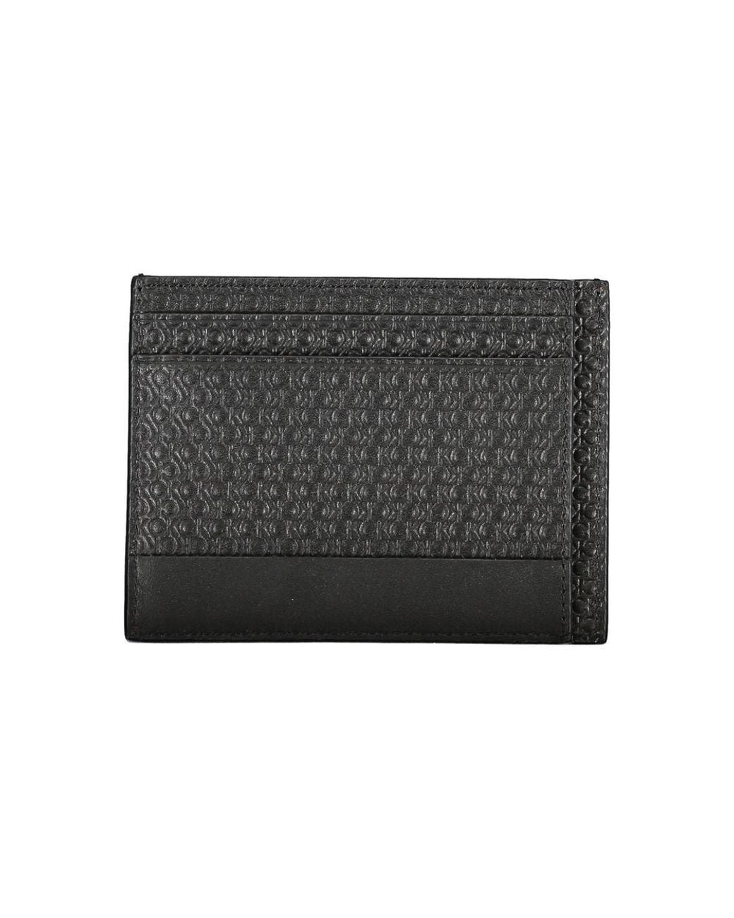 Calvin Klein Black Leather Wallet for men