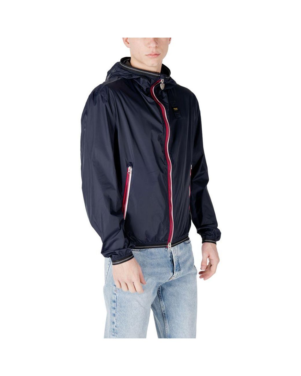 Blauer Blue Polyamide Jackets & Coat for men