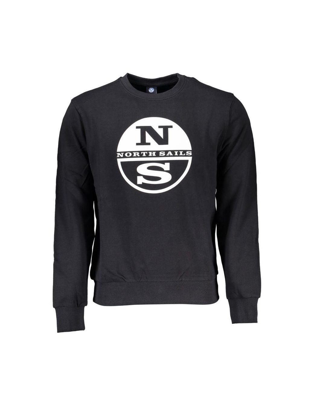 North Sails Blue Cotton Sweater for men