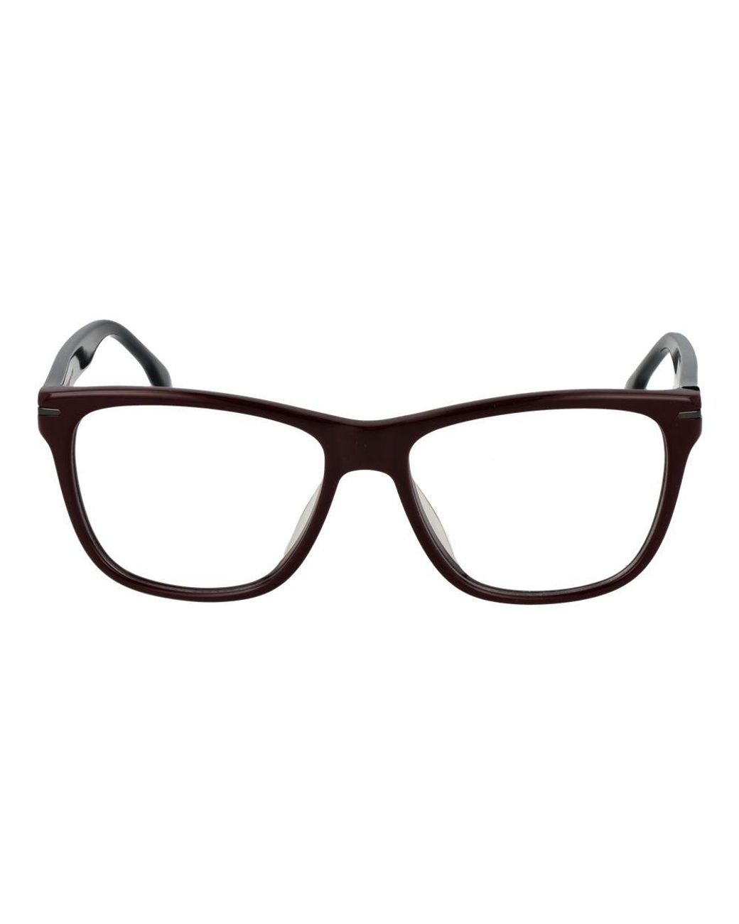Lozza Black Brown Cellulose Acetate Glasses (frames) for men