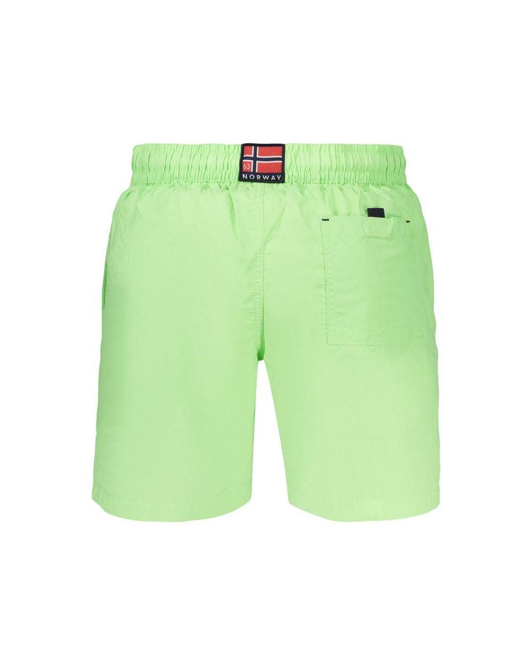 Norway 1963 Green Verde Poliammide Men's Swimwear for men