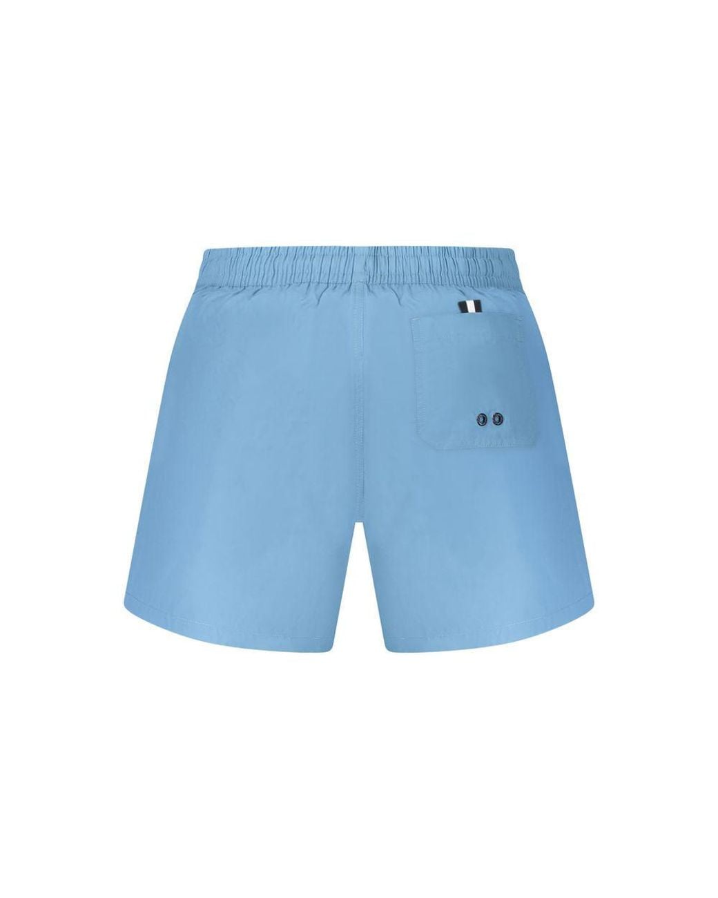 North Sails Blue Cotton Swimwear for men