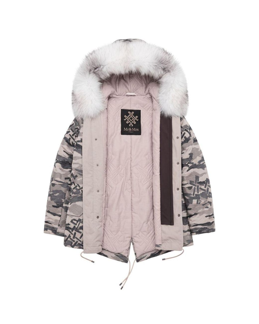 MR & MRS Gray Polyester Jacket