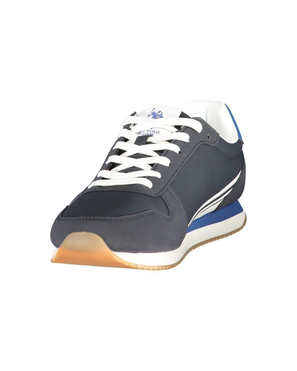 U.S. POLO ASSN. Blue Polyurethane Men's Sneaker for men