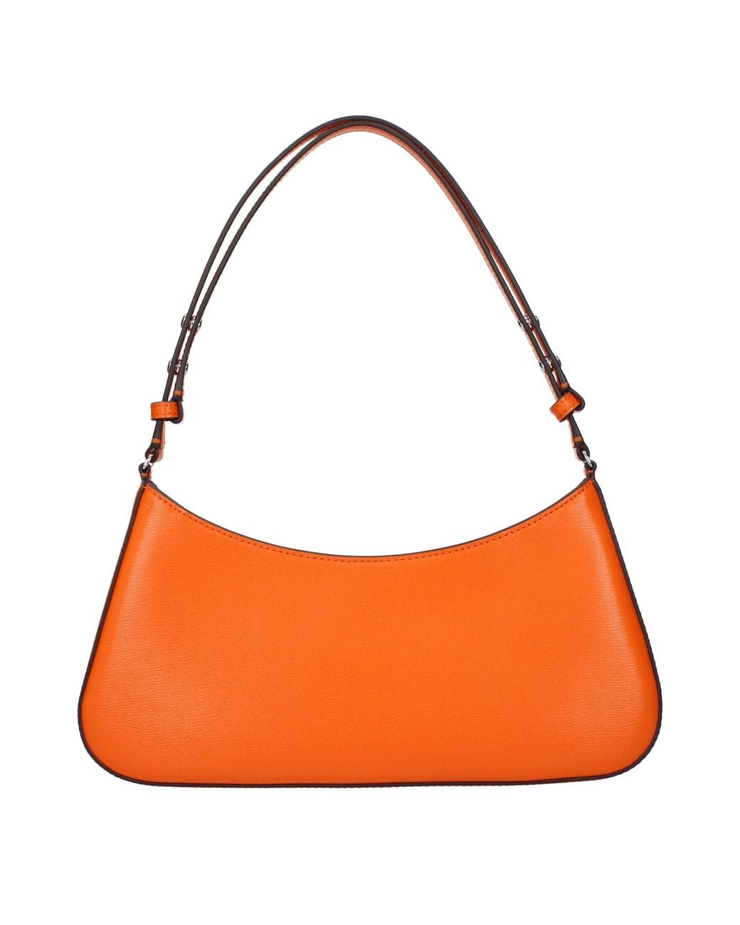 Tory Burch Orange Leather Shoulder Bag