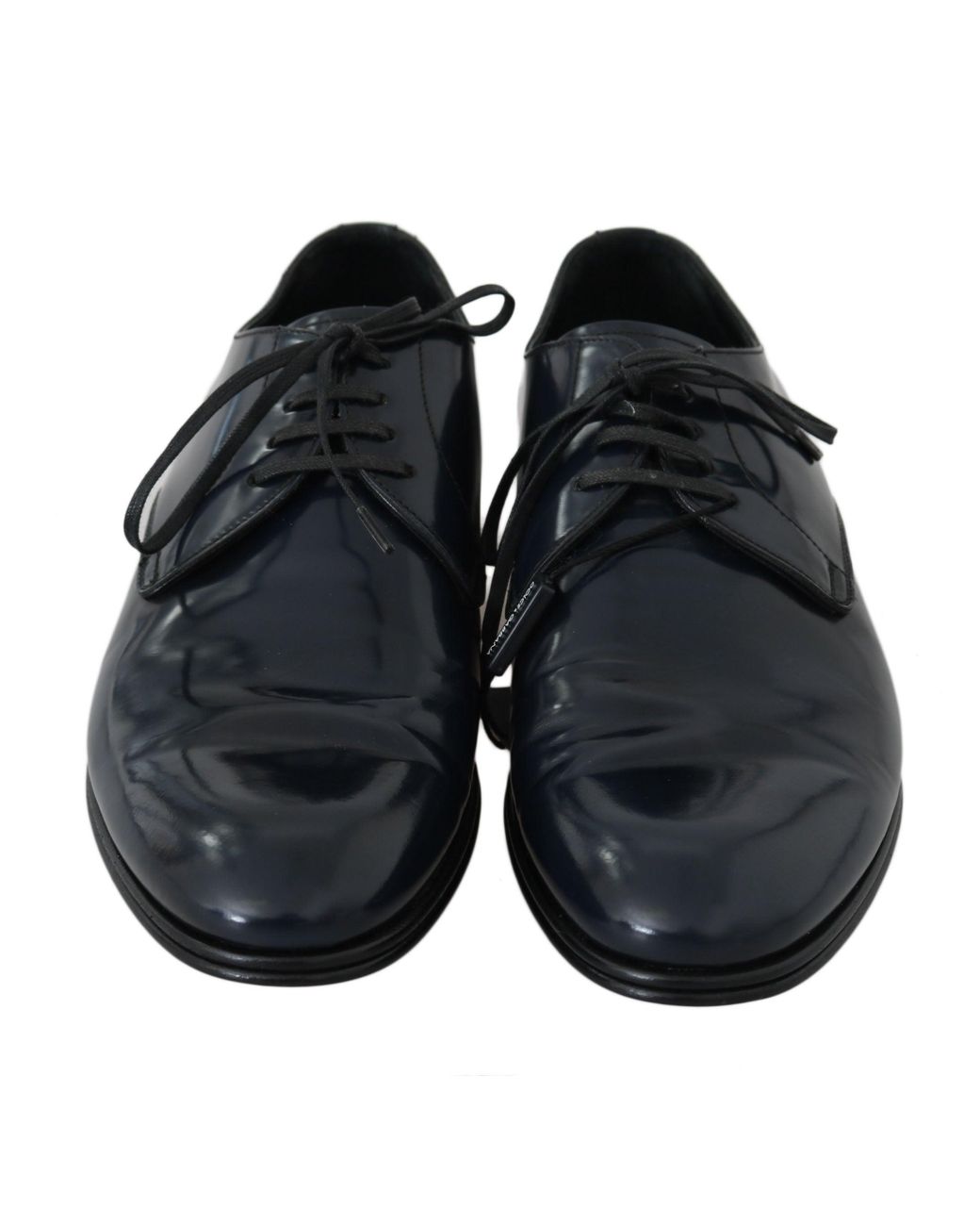 Dolce & Gabbana Black Patent Leather Oxford Shoes for men