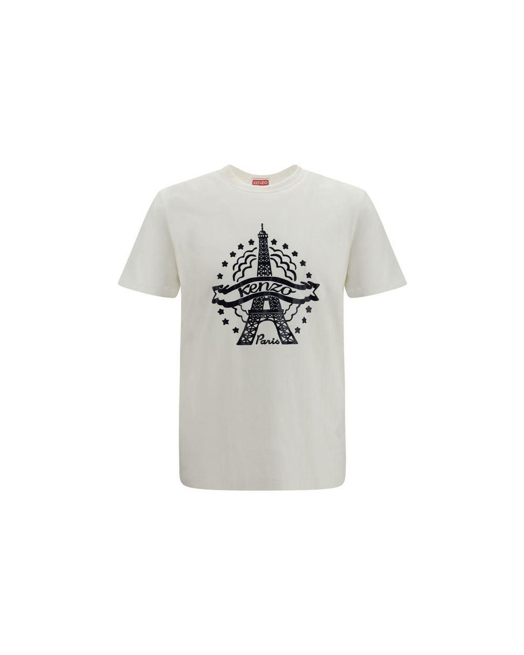 KENZO White Cotton T for men