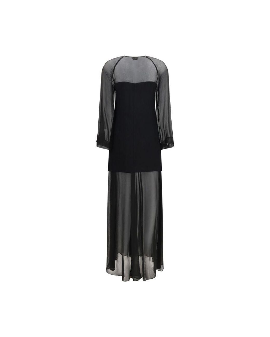 Forte_forte Black Viscose Casual Dress