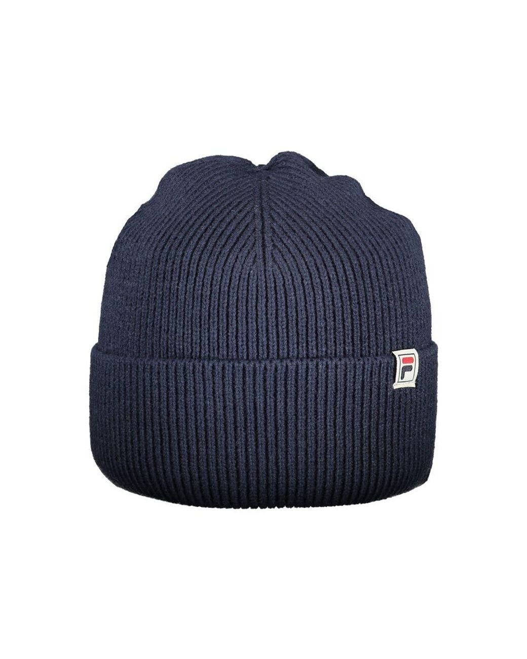 Fila Blue Acrylic Men Cap for men