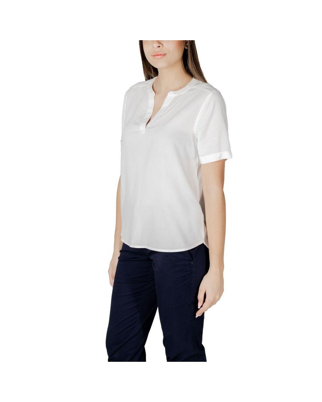 Street One White Viscose Shirt