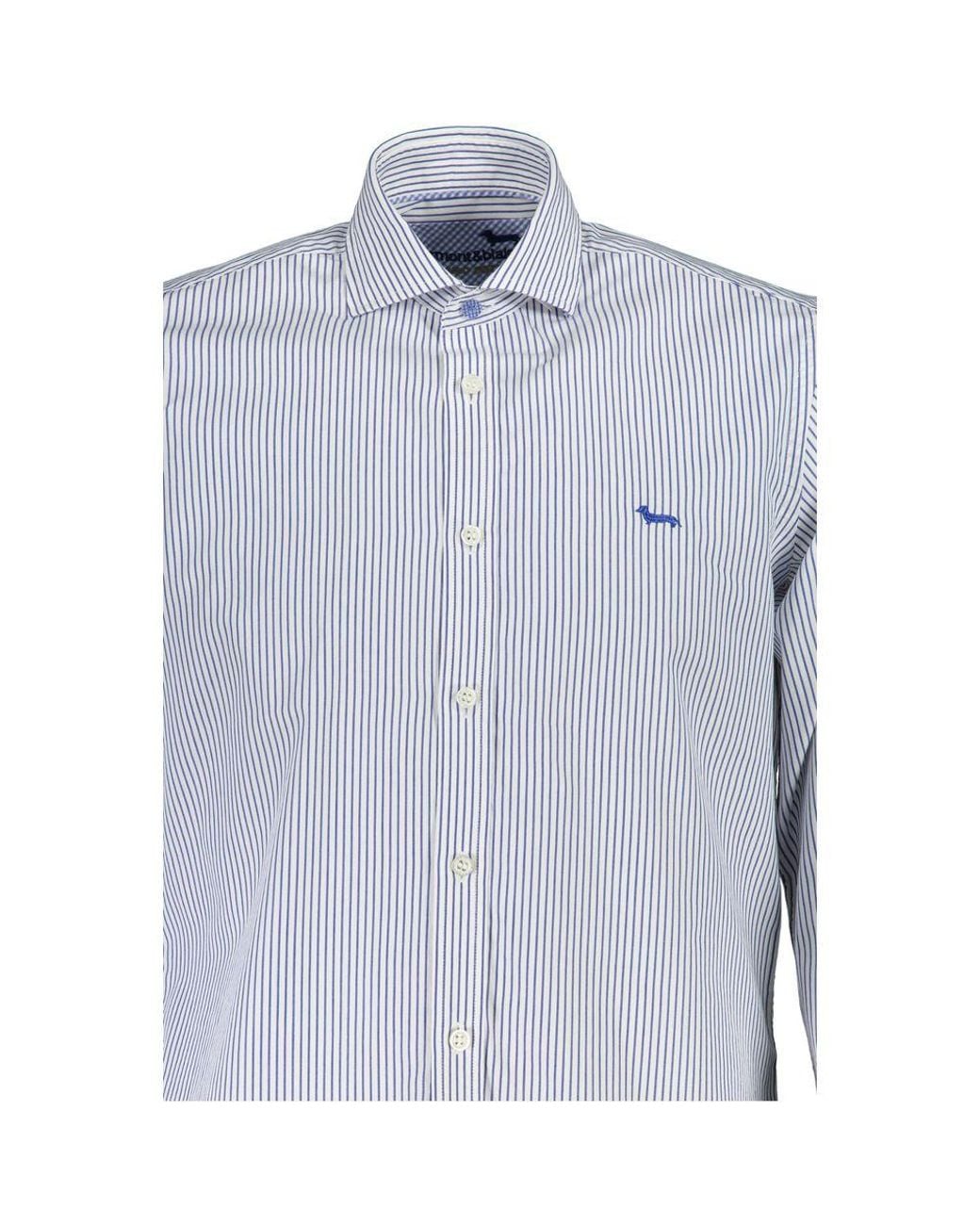 Harmont & Blaine Blue Cotton Shirt for men