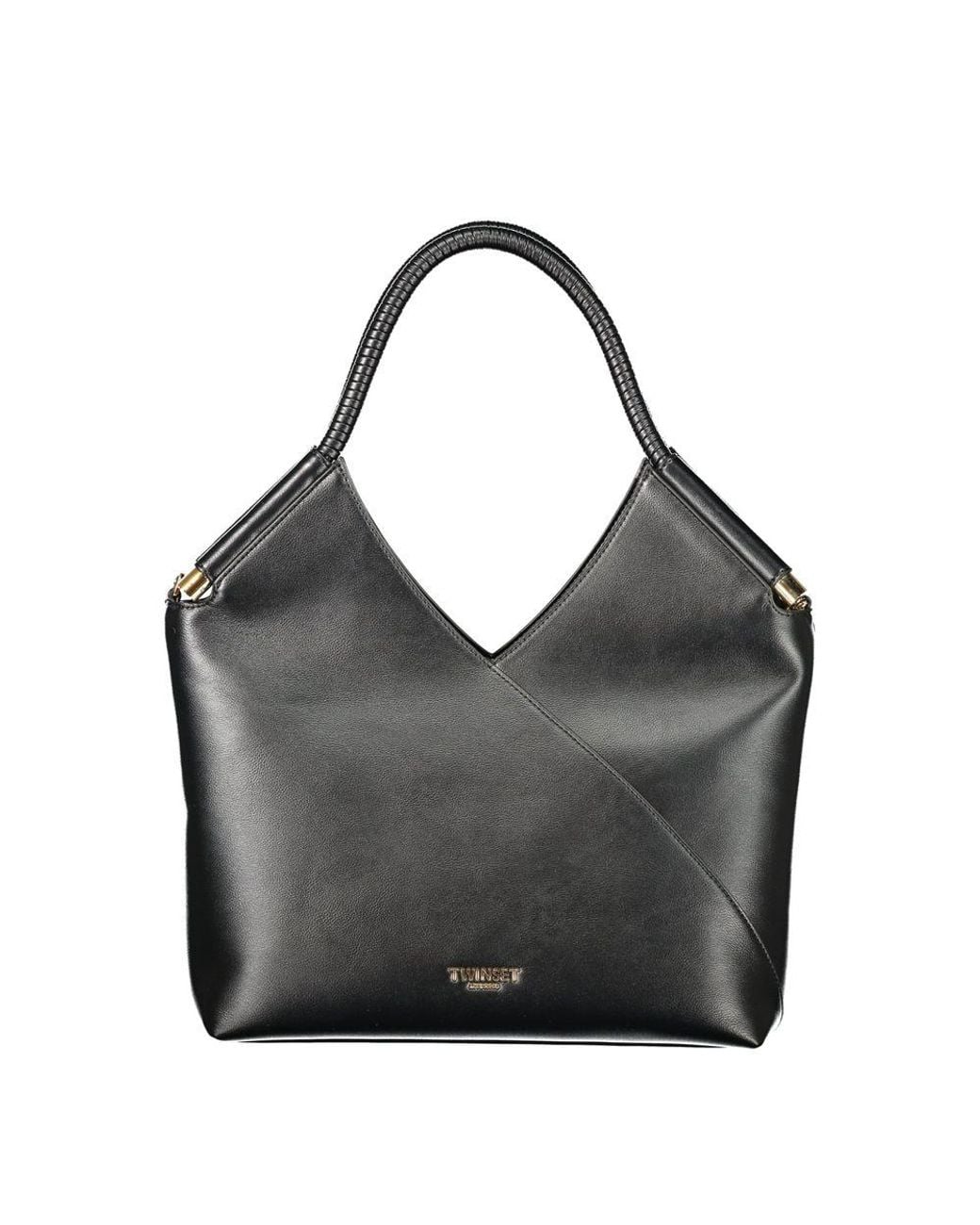 Twinset Gray Twinset Polyurethane Bag