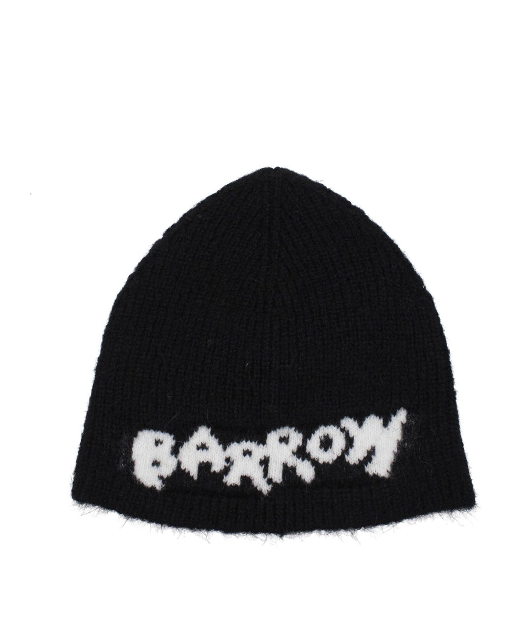 Barrow Black Marabou Beanie for men