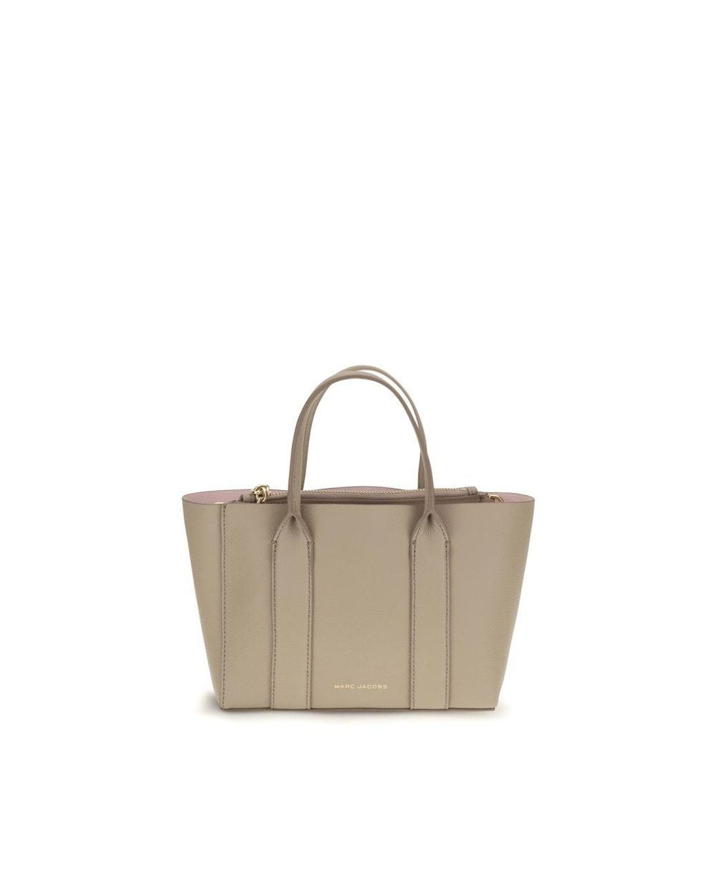 Marc Jacobs Multicolor Beige Calf Leather Bos Taurus Shoulder Bag
