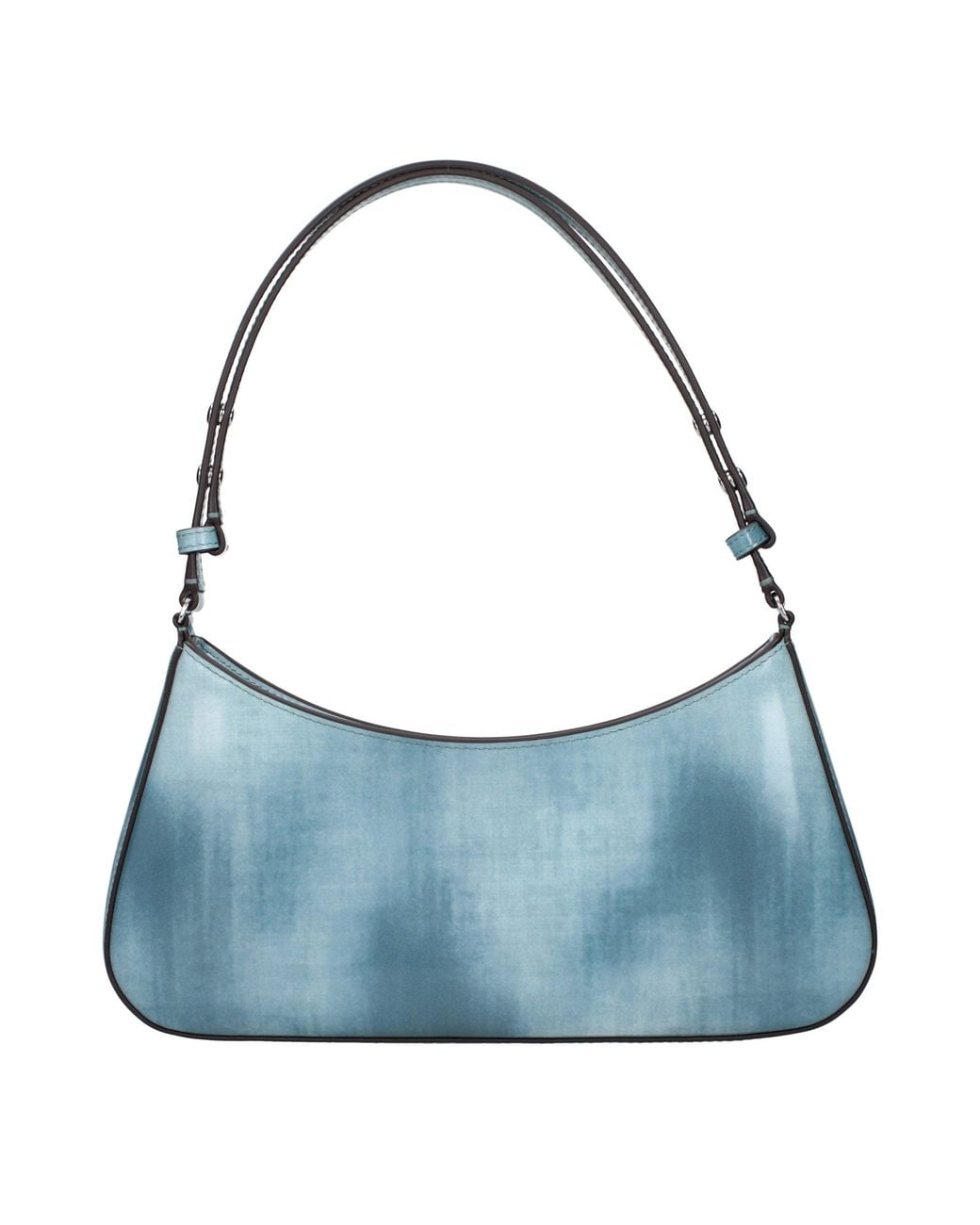 Tory Burch Blue Leather Shoulder Bag