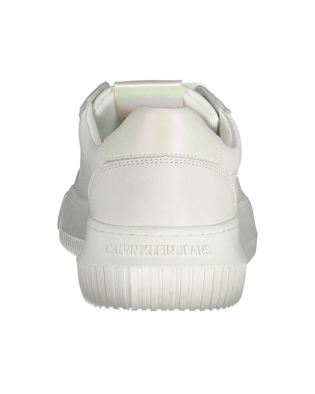 Calvin Klein White Leather Sneaker