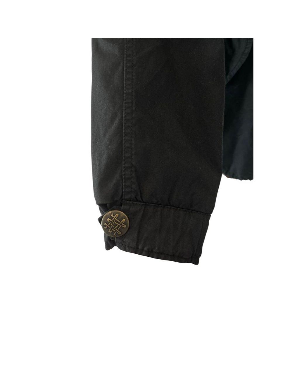 MR & MRS Black Cotton Jacket