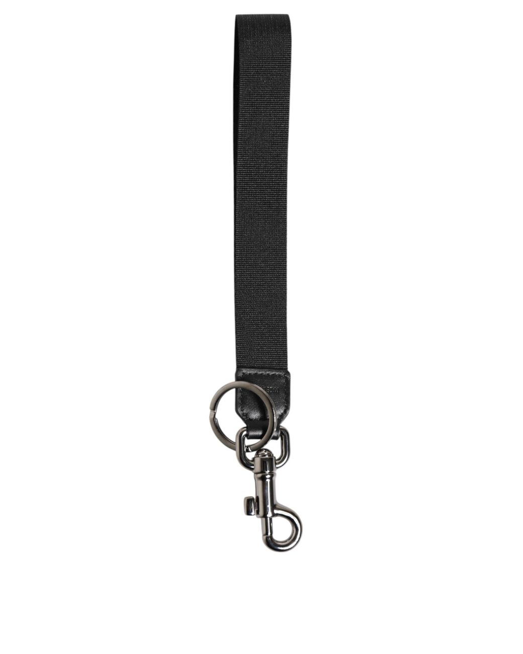 Dolce & Gabbana White Dg Logo Polyester Keychain Keyring for men