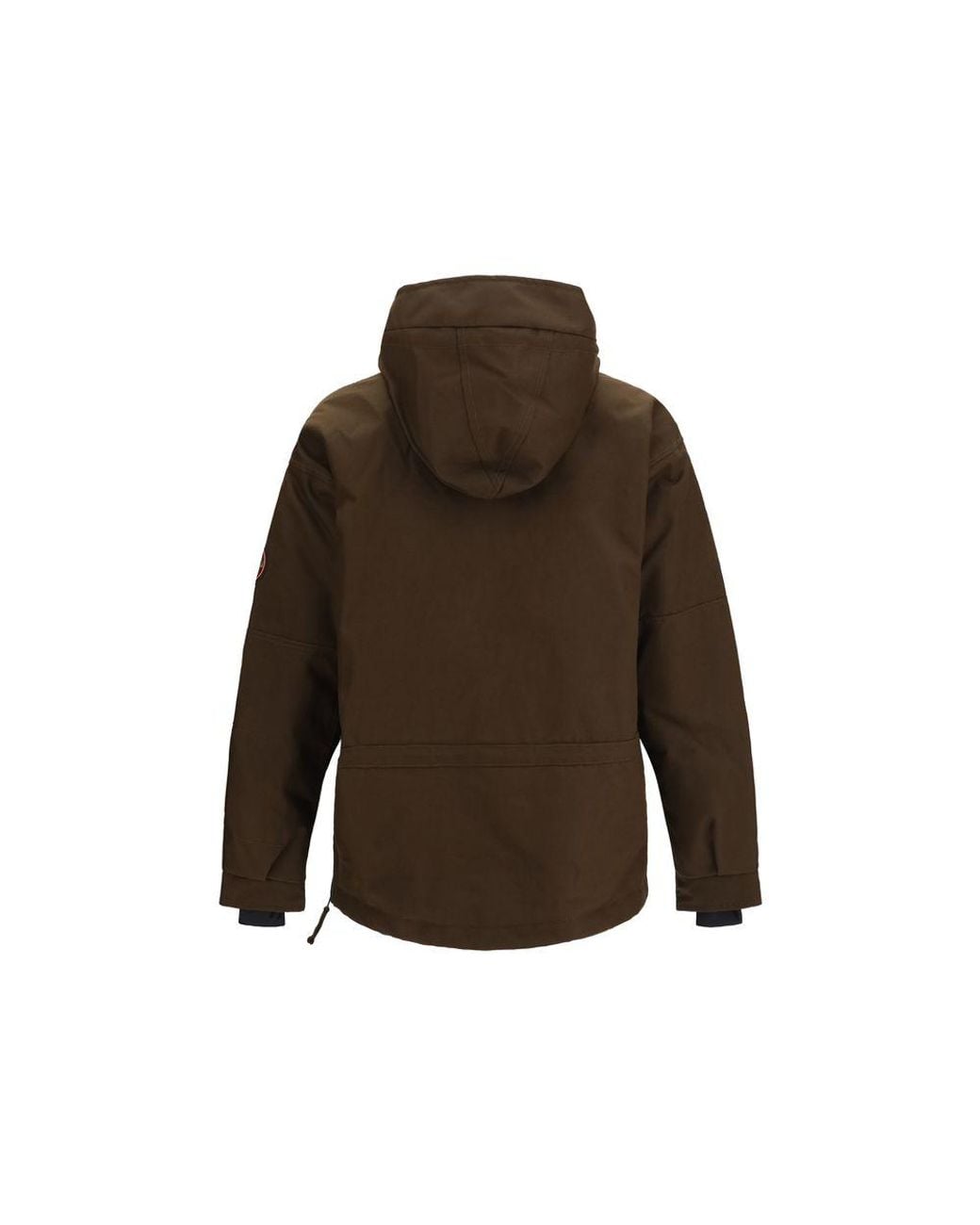 Napapijri Brown Polyamide Shell Jacket for men