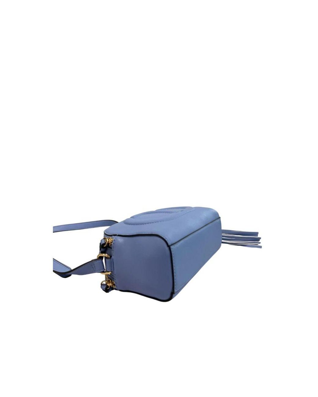 Twinset Blue Pu Crossbody