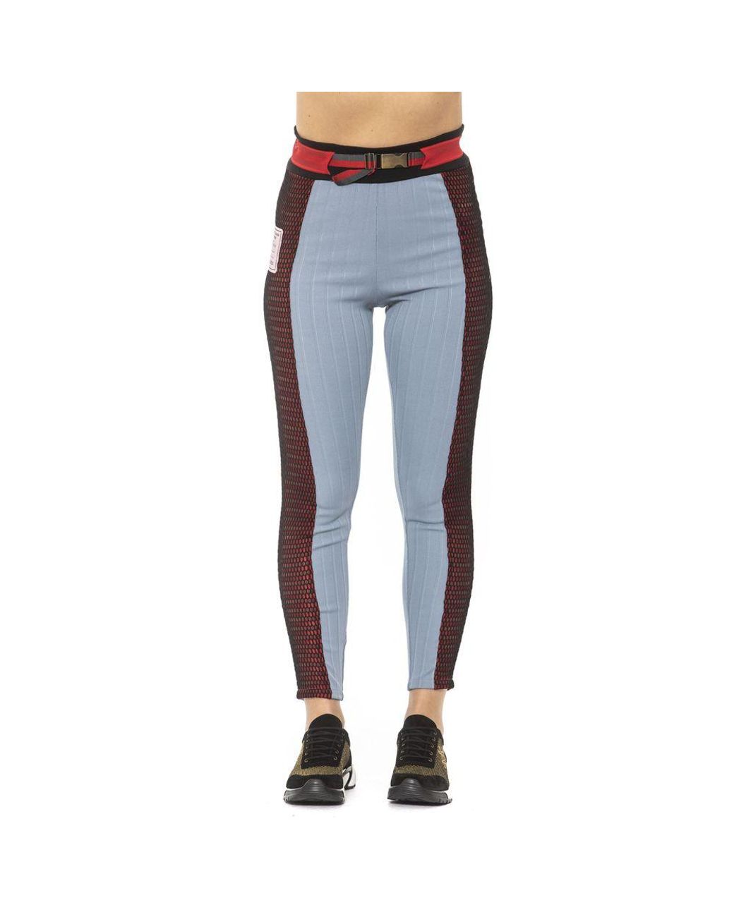 MR & MRS Light Blue Cotton Leggings