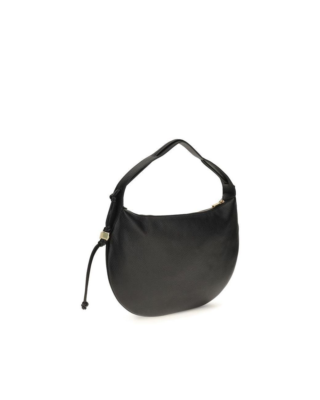Coccinelle Black Calf Leather Bos Taurus Shoulder Bag