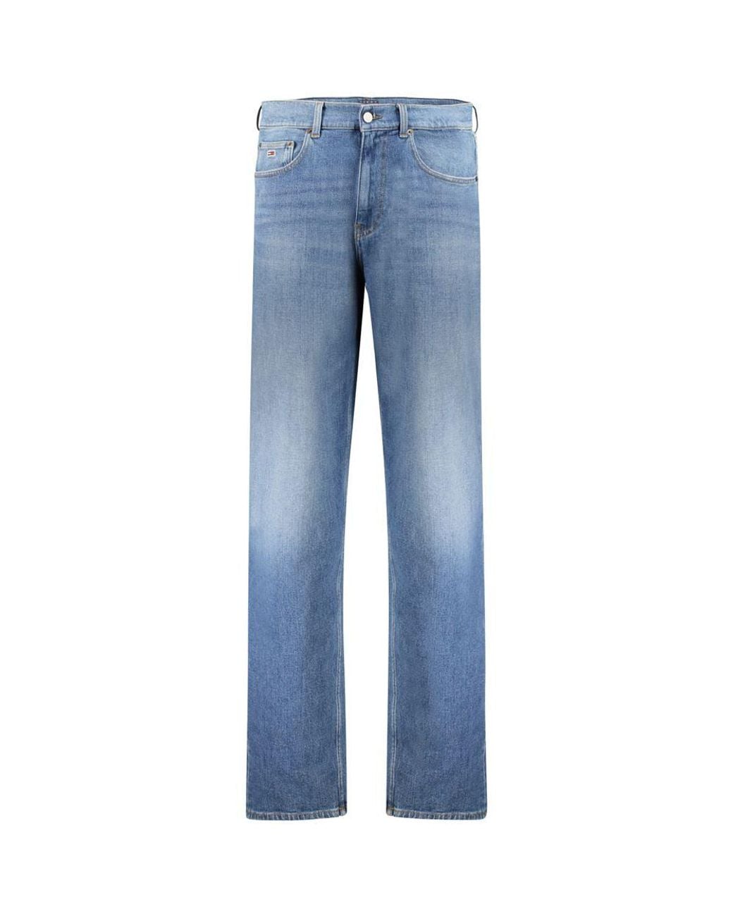 Tommy Hilfiger Blue Cotton Jeans for men