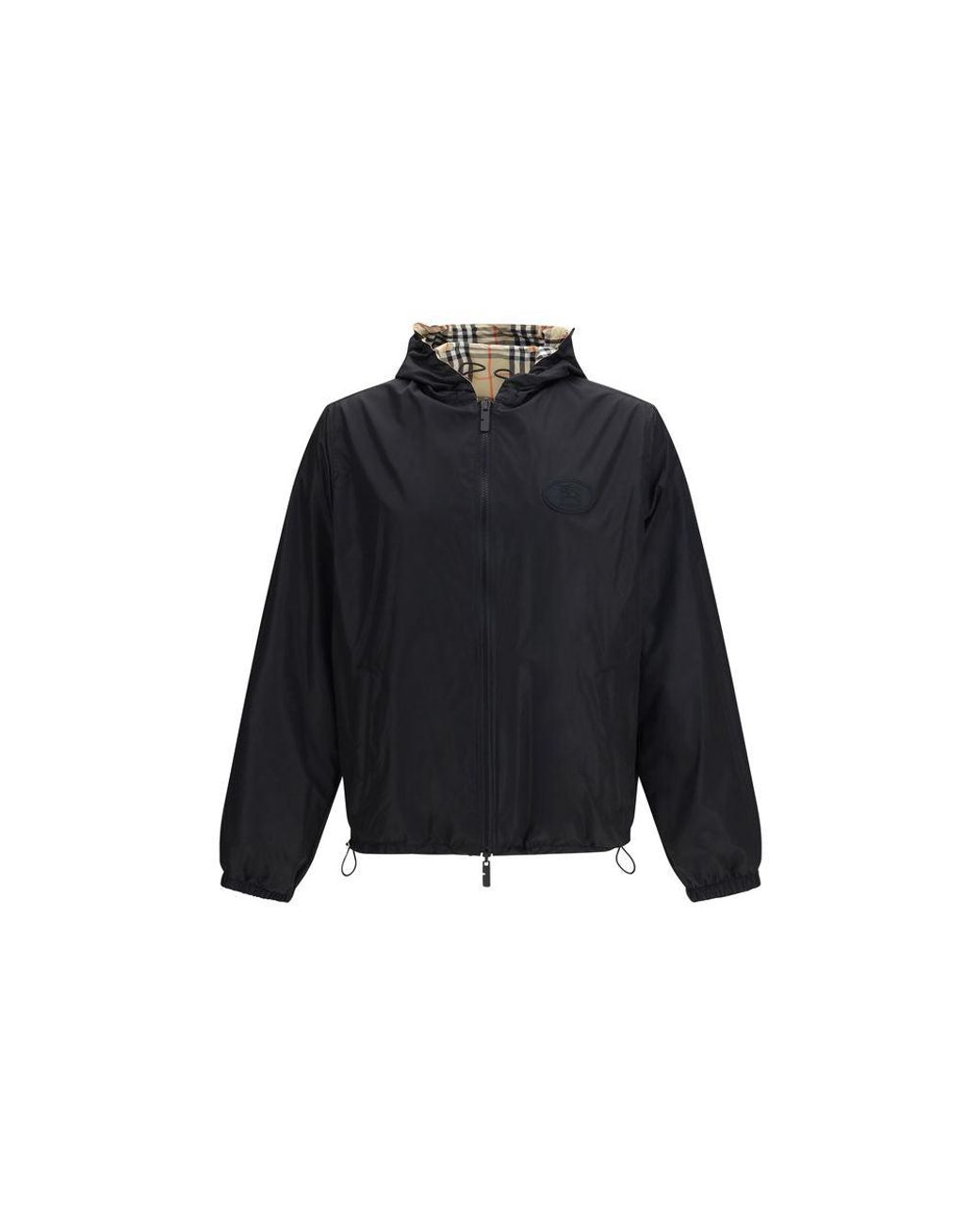 Burberry Natural Multicolor Polyester Coat for men