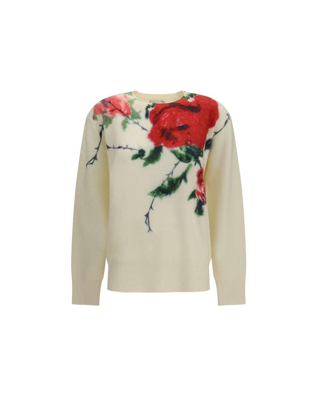Blumarine Green Cashmere Sweater