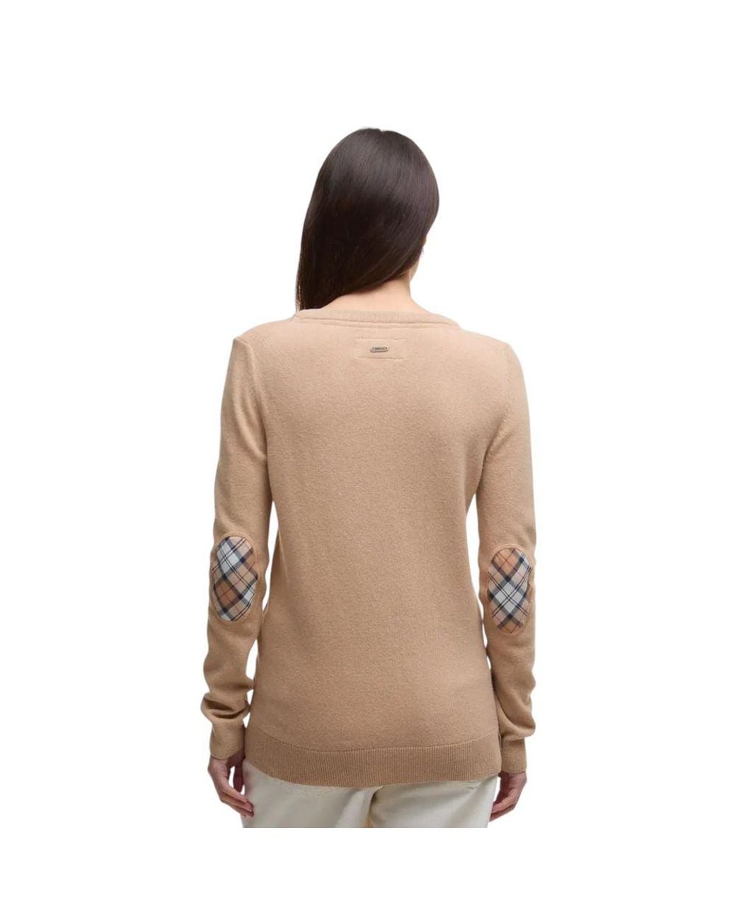 Barbour Natural Beige Wool Sweatshirt
